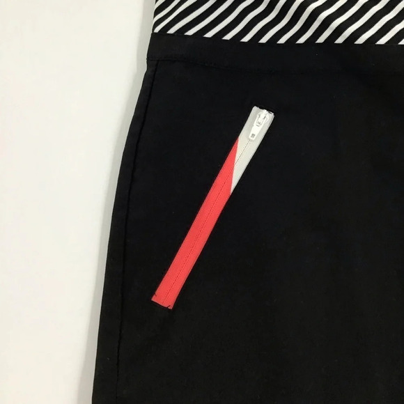 Slazenger Women’s Golf Active Shorts High-Rise Stretch Black Size 2 - Picture 3 of 7